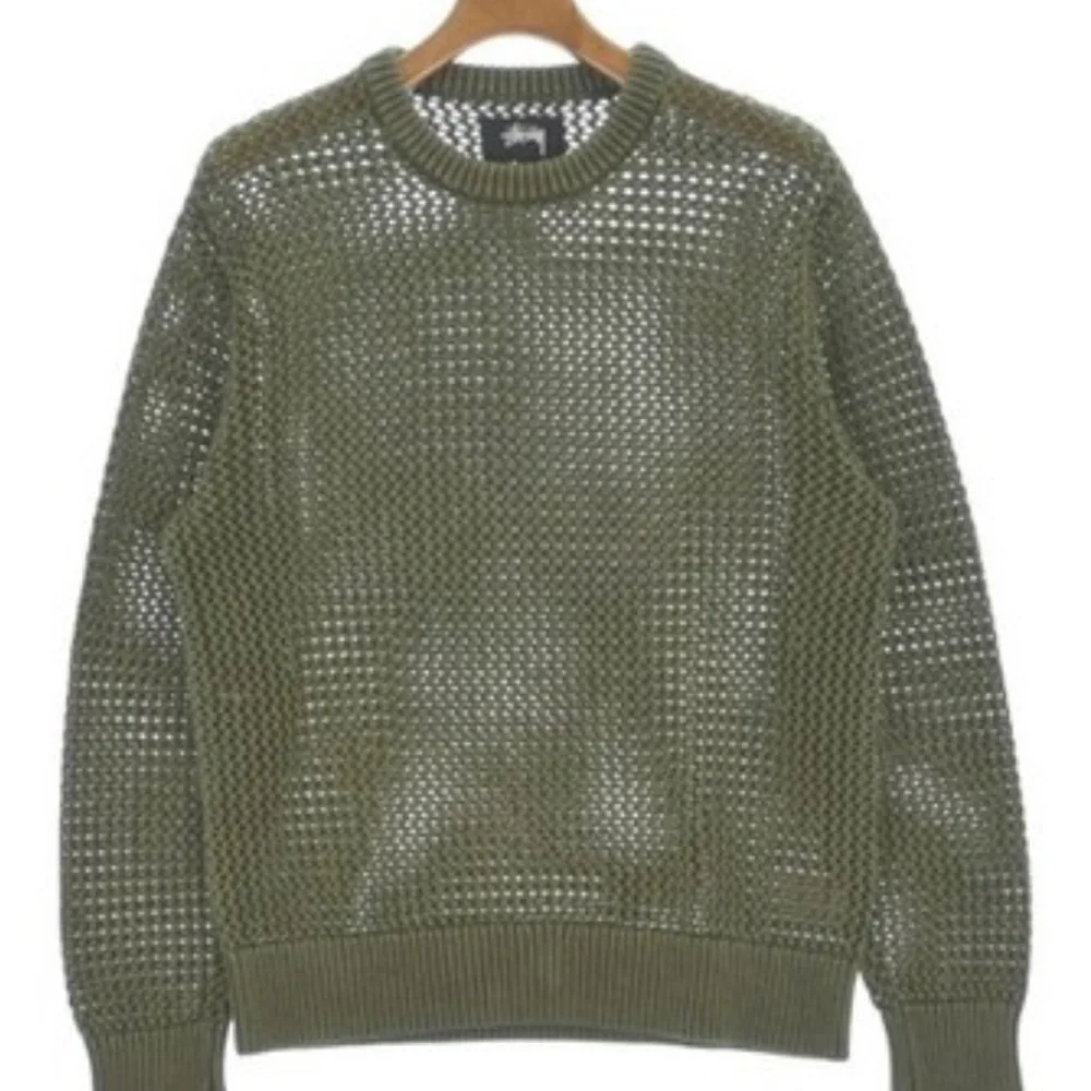 Stussy Olive Crewneck Sweater